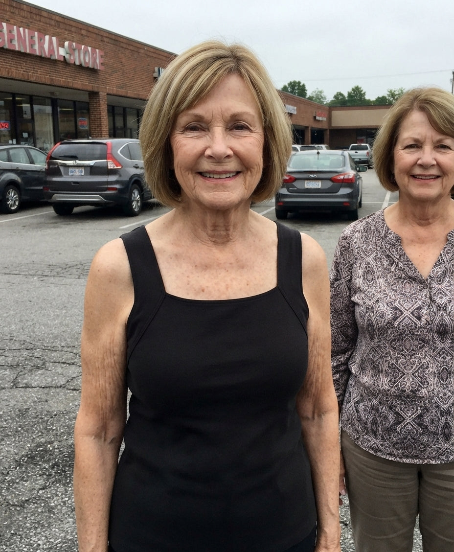 PAM TANKS™ Tank Top with Built-In Bra Support