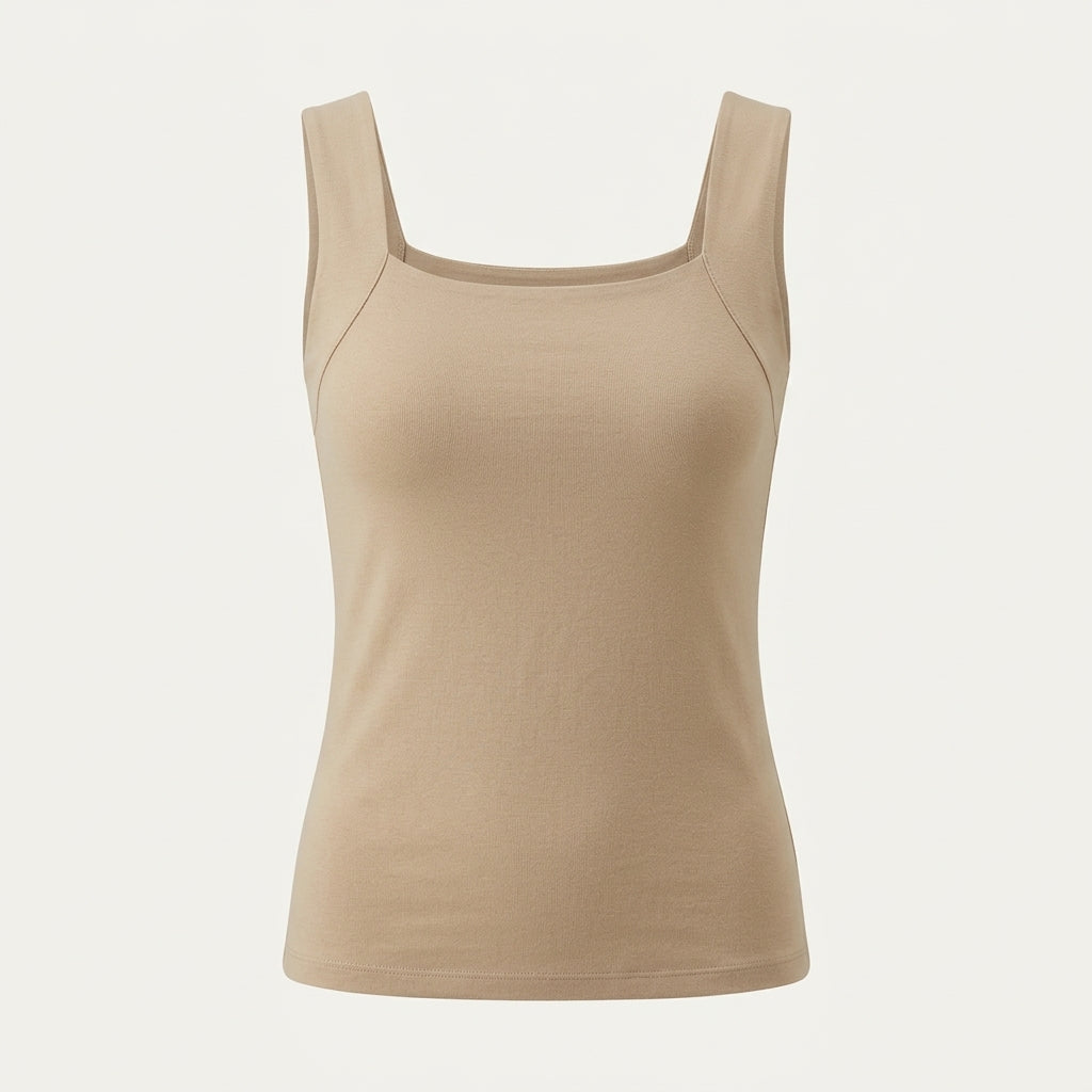 PAM TANKS™ Tank Top with Built-In Bra Support