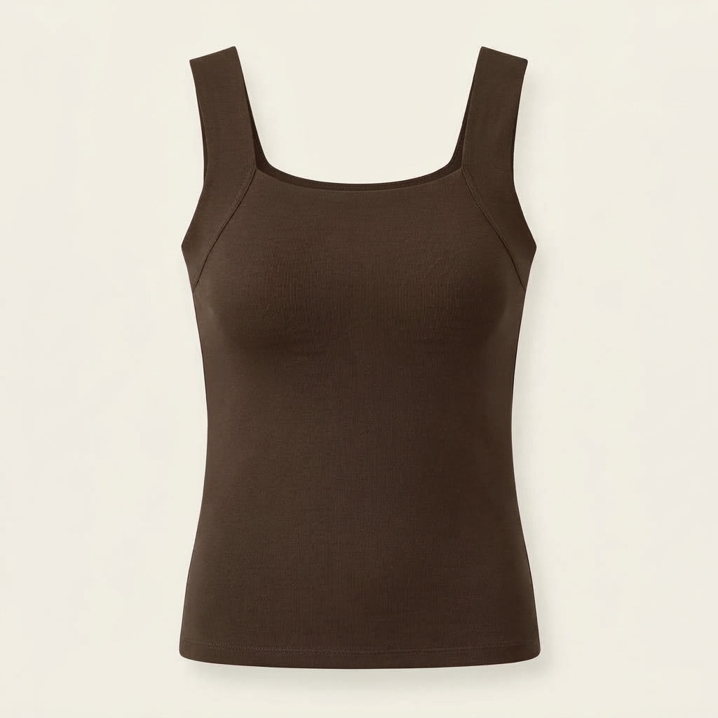 PAM TANKS™ Tank Top with Built-In Bra Support