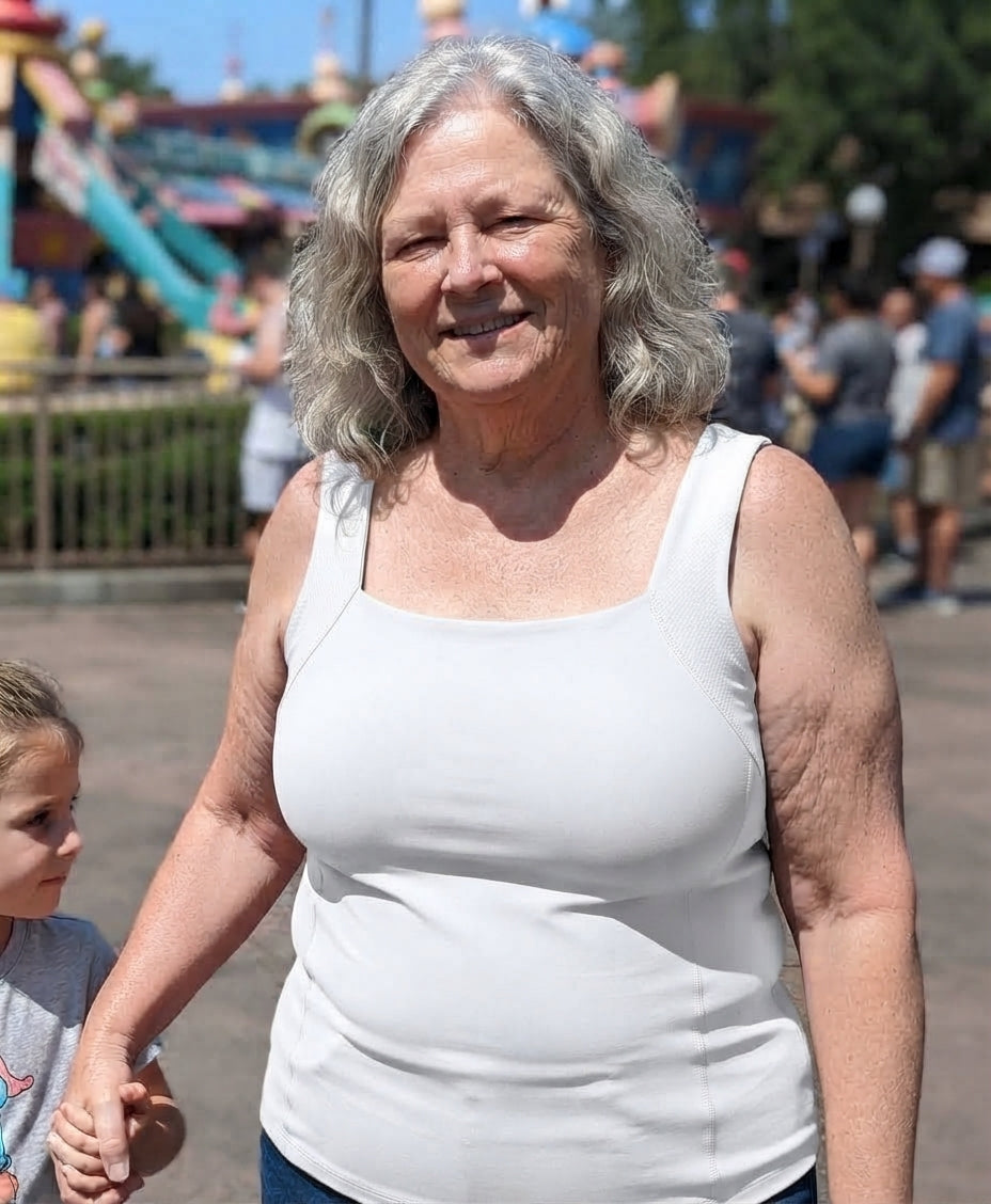 PAM TANKS™ Tank Top with Built-In Bra Support