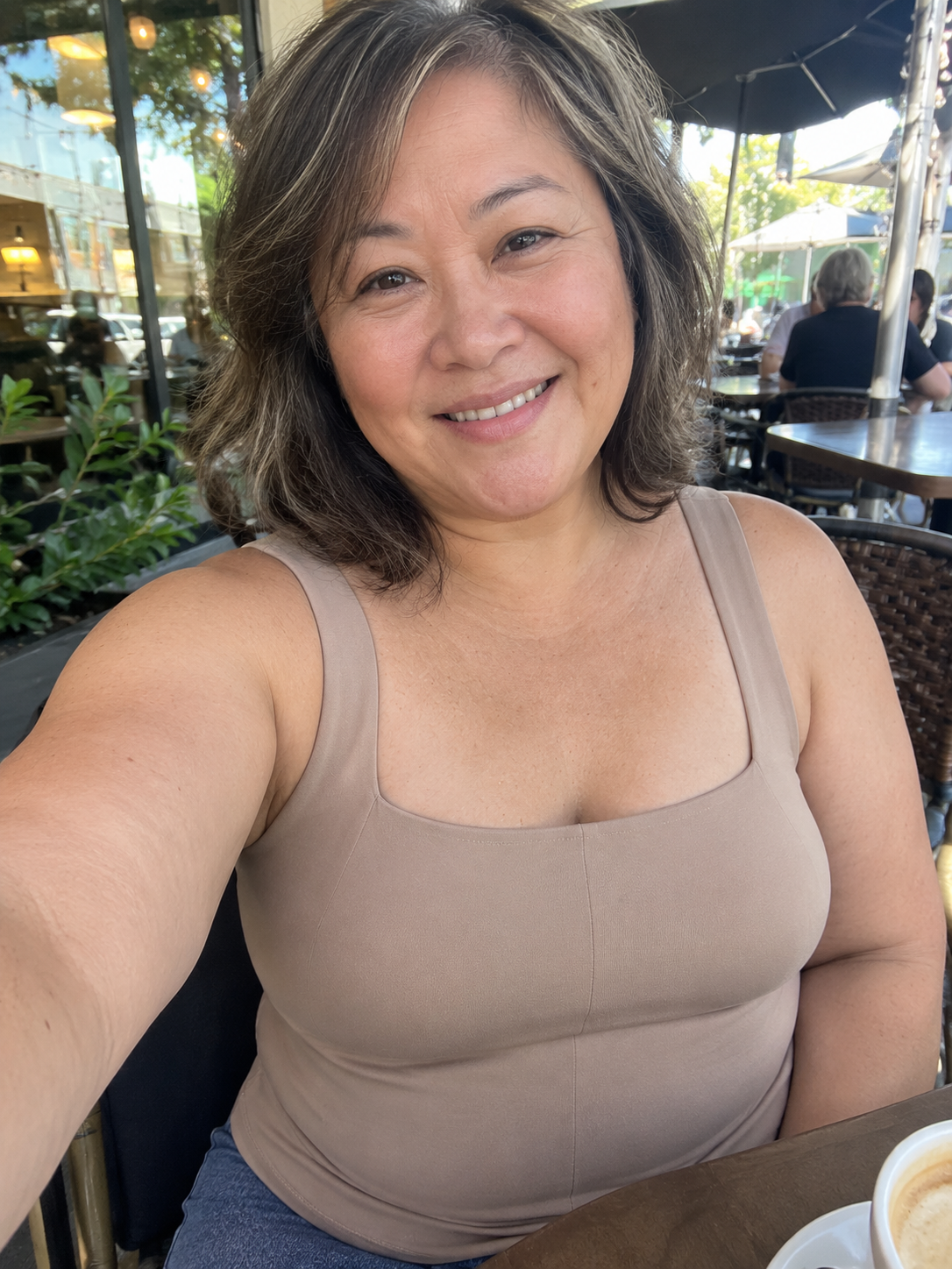PAM TANKS™ Tank Top with Built-In Bra Support